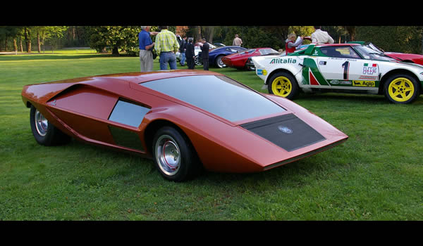 Bertone Lancia Stratos 1970 , Concept, Road and Rally version . 